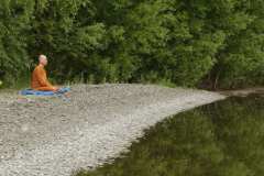 Tudong: The river crossed the rain eased and the mind calmed.