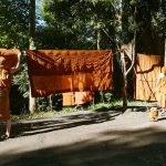 After a grueling climb we get to do some laundry and dry out.