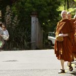 New Years day... setting out on alms round.