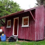 Thomas Downes (b. 1868) oversaw river navigation systems from 1934+ using this hut as his H.Q. It is said that he knew the full length of the Whanganui River better than any other European.