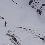 Getting amongst the whiteness of it all.