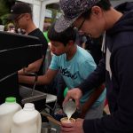 The coffee bar was busy. Sadhu to all for that.