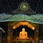A visit to Bhante Subodhis temple. There is no shortage of light.