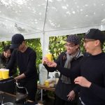 And between events the coffee team do a great service to the many folk.
