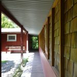 The Chao Khun kuti walking meditation path.