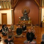 A recent visit by students from Victoria university.