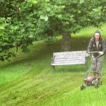 Sun and rain - and then some sun and rain. The grass grows - Paul mows.