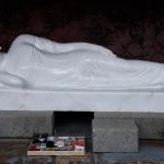 The rupa has been unveiled and is ready for all the amulets relics and other sacred objects to be interred.
