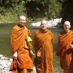 We took Ajahn Kongrit on a visit to Kaitoke reserve - Rivendell. The elves had moved on and we were the most faerie like creatures on site. A beautiful day.