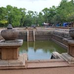 Kuttam Pokuna probably the finest bathing tanks in Sri Lanka. Two ponds each about 30m long and 5m deep. A wonder of hydrological engineering and architectural elegance.