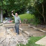 How many thousand nails has Bruce pounded in? Many! Sadhu.
