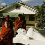 The Buddha rupa in the factory in Thailand.