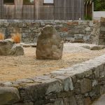 Two rocks nicely placed. There is still some work to be done but it still looks very nice.
