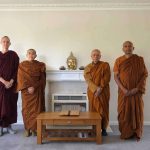 At the new Bhikkhuni residence in Hamilton.