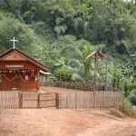 A lot of the villages were hill tribes and many were Christian.