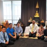 A visit to the Thai embassy.