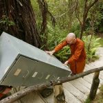 The transition of getting admin activity moved from the bhikkhu vihara to the main office continues.