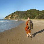 Haratonga beach. We camped at the far end - away from the crowds.