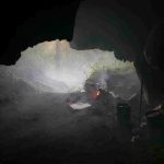 Ajahn Kusalos cave kettle. The brew was eventually had but it took a while for the smoke to clear from the cave.