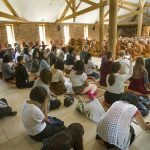 A hearty anumodana chant from the assembled sangha.