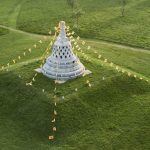The Amaravati stupa.