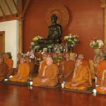 An illustrious gathering of senior monks. Three dhamma talks and several reflections were much appreciated by all.