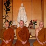 Ajahn Kalyano and venerable Kovido visiting from Melbourne.