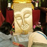 The new Buddha — all bright and shiny.