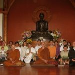Most of the New-Year retreatants greeting... the New Year. Happy 2016!