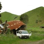 Tudong: our 4th night. A bit of a doer-upper but very cosy inside.