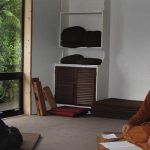 Venerable Kusalacitto meeting with a new guest to outline monastery life.