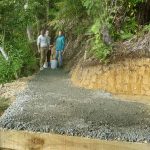 Axel & Sebastian join in with the finishing stage of the new meditation path.