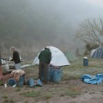 Our first camp - morning.
