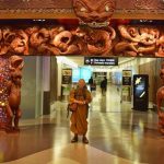 Our intrepid monks make a final entry back into New Zealand.