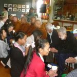 Ajahn Kusalo joined the Thai community to celebrate New Year - Songkran.