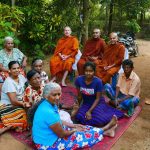 The family invite us for the meal the next day. A quick and easy start to the days walking.