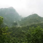 The next day the weather has deteriorated even further. We start our walk regardless.