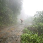 The scenery hereabouts is supposed to be stunning - but... visibility is somewhat limited.