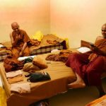 It is not so far from the bus stop to Mahiyangane pilgrims rest where despite the lateness of the hour we are given a room.