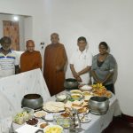Dana the next day in the CEB managers home - that's her on the right next to her husband. Her mum and dad on the left.