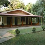 The main hall at Tanjan-Taenna Aranya where we stayed several nights.