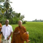 After dana with Mr Somadasa - on the way back to our house.
