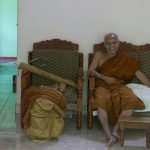Venerable Sumangala is rested after our Katragama experience and ready to head south to Yala National Park to stay at Situlpahuwa temple.