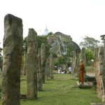 Part of the ancient temple ruins.