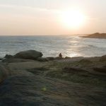 A meditative sunset.
