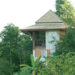The kuti I stayed in at Anandagiri.