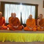 A pre-vassa visit to Wat Thai in Newlands to pay respect to Ajahn Natawat.