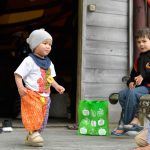 Kids enjoy the sunshine and open space.