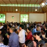 New years day sees the sala full and overflowing. What a lovely way to start the year.