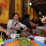 Orada and Sita preparing extra lunch time goodies.